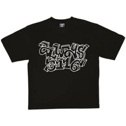 Adwysd 3116 Tshirt – Black