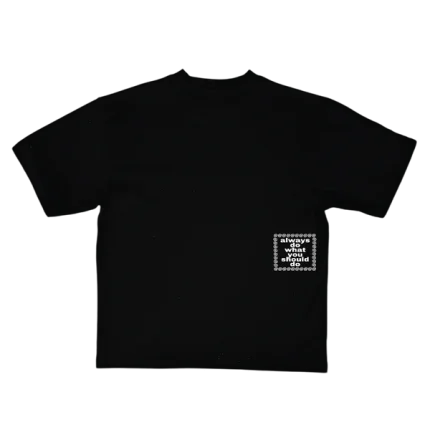 Adwysd Ink Pen Always Tshirt – Black
