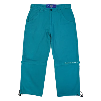 Adwysd Zip Off Drill Trouser – Jade