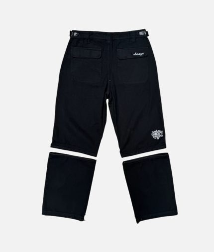 Adwysd Zip Off Drill Trouser – Black